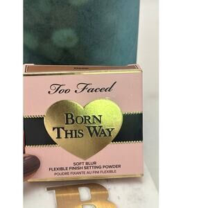 Too Faced Born This Way Soft Blur Pressed Setting Powder DEEP Full Size BNIB
